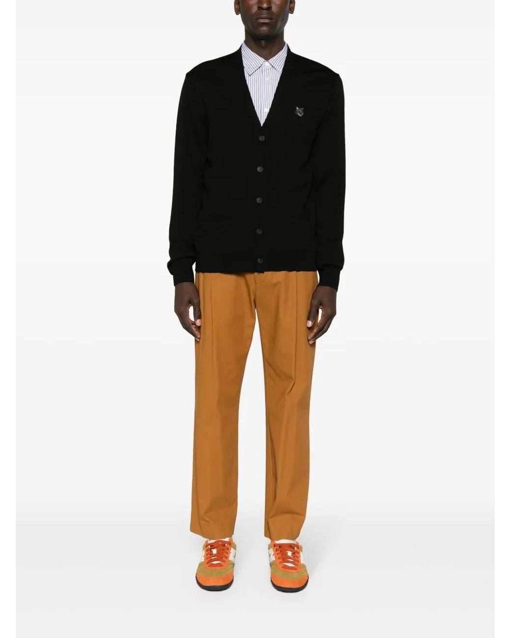 Maison Kitsuné Black Sweaters for men