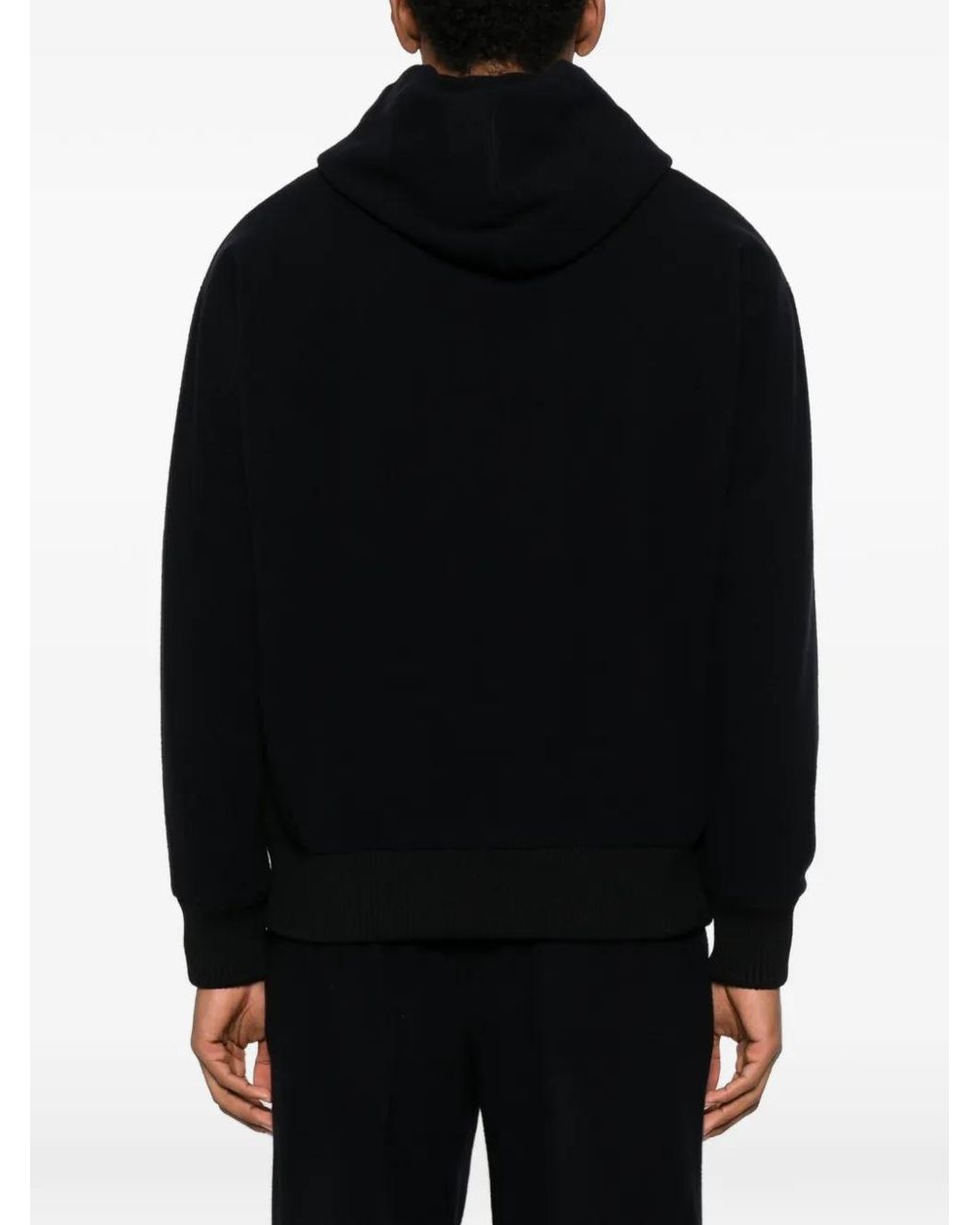 Cellar Door Black Hooded Jacket for men