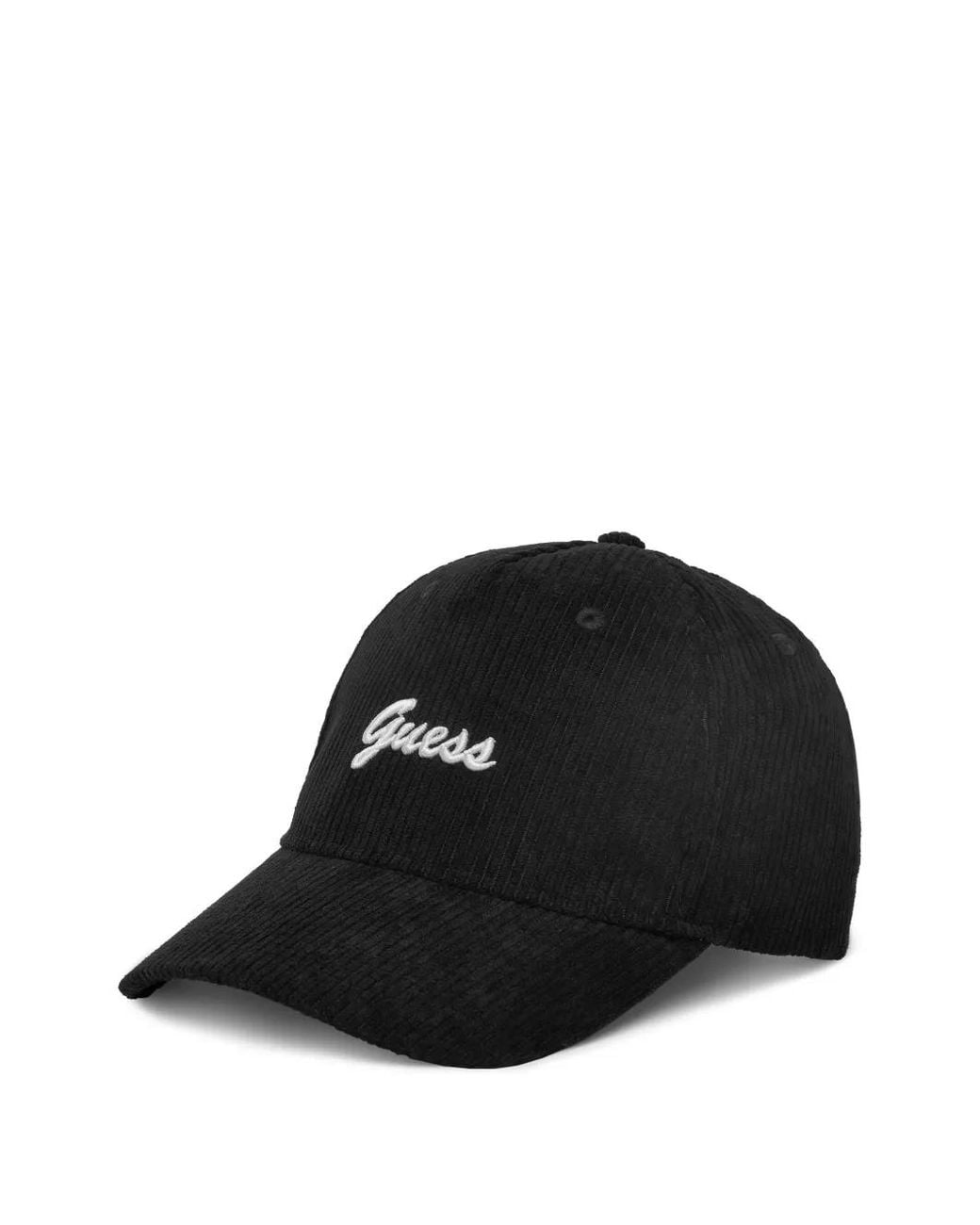 Guess Black Logo Baseball Cap