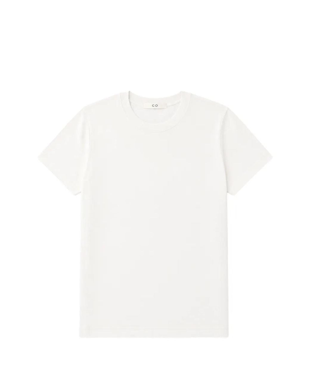 Co. White T-Shirt À L Rond