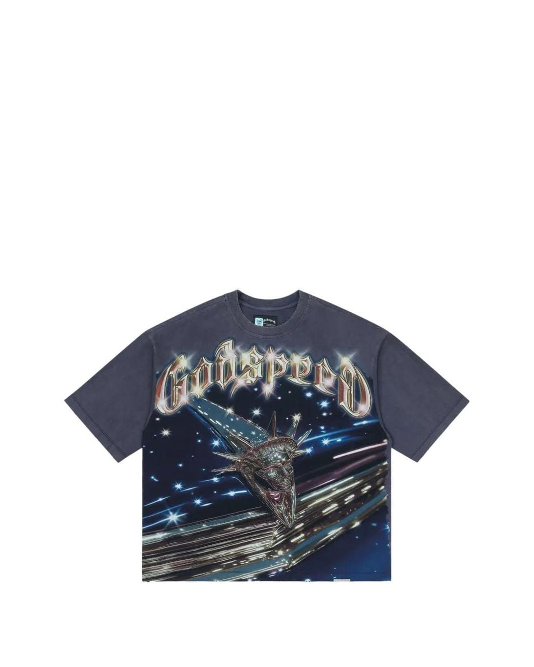 Godspeed Blue Liberty Cruiser T-Shirt for men