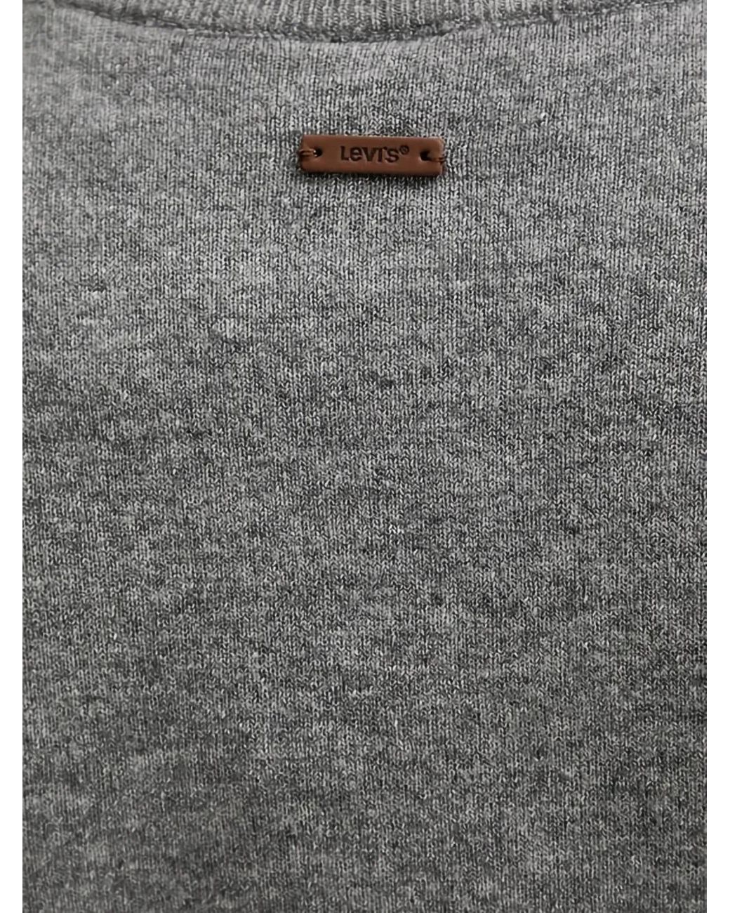 Levi's Gray Buttoned Cardigan