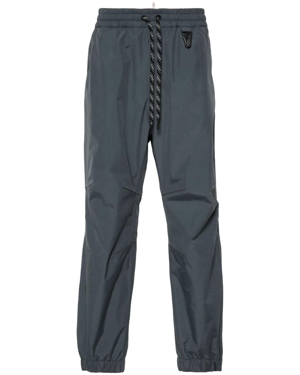 Moncler Blue Logo-Embossed Track Pants for men