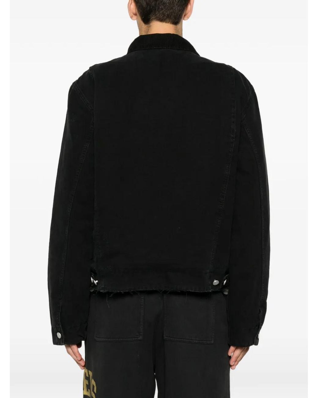 Represent Black Zip-Up Jacket for men
