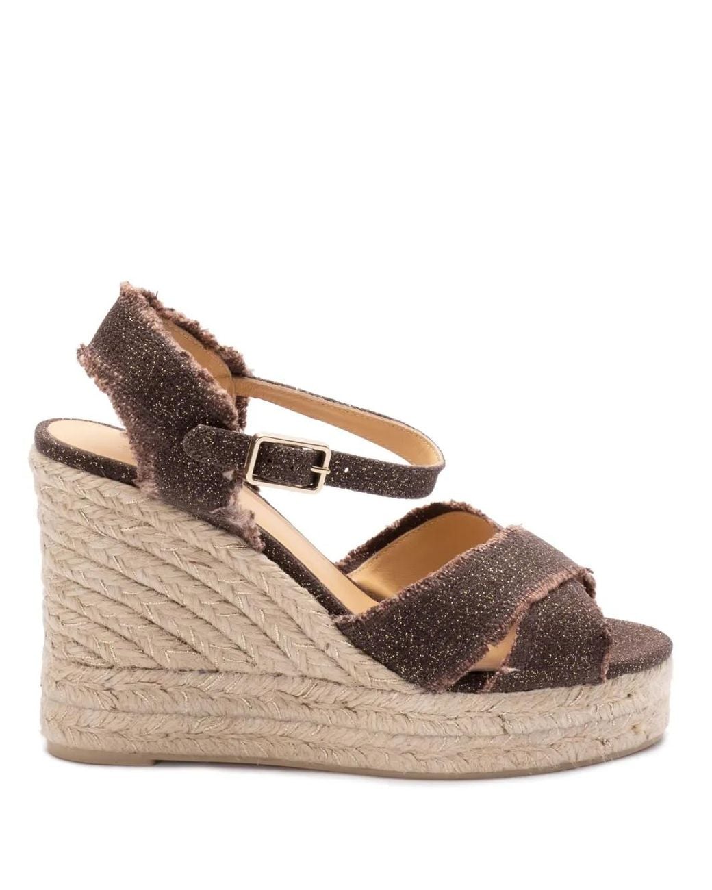Castaner Brown Bromelia Pumps