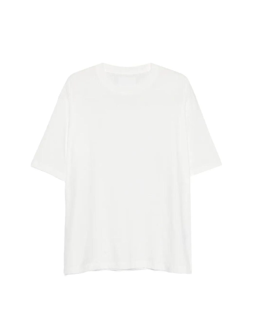 Woc White Logo-Tag T-Shirt for men