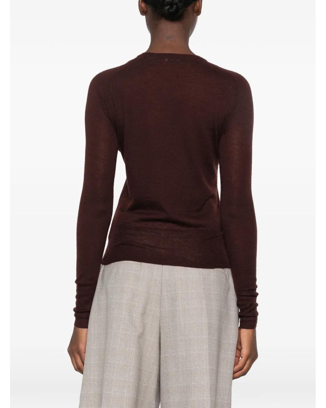 Joseph Purple Geras Cashair Sweater