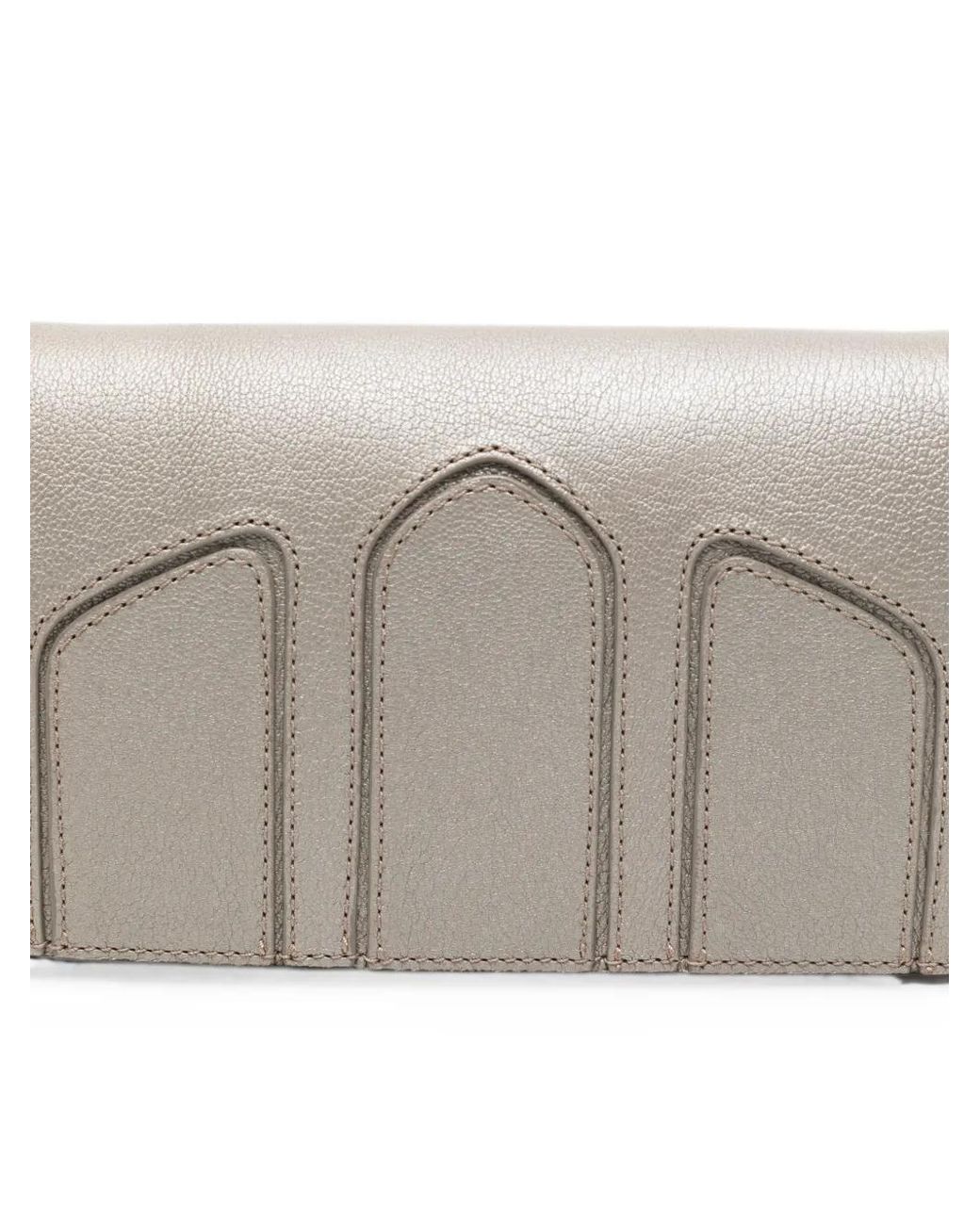 Delage White Sac À Bandoulière En Cuir