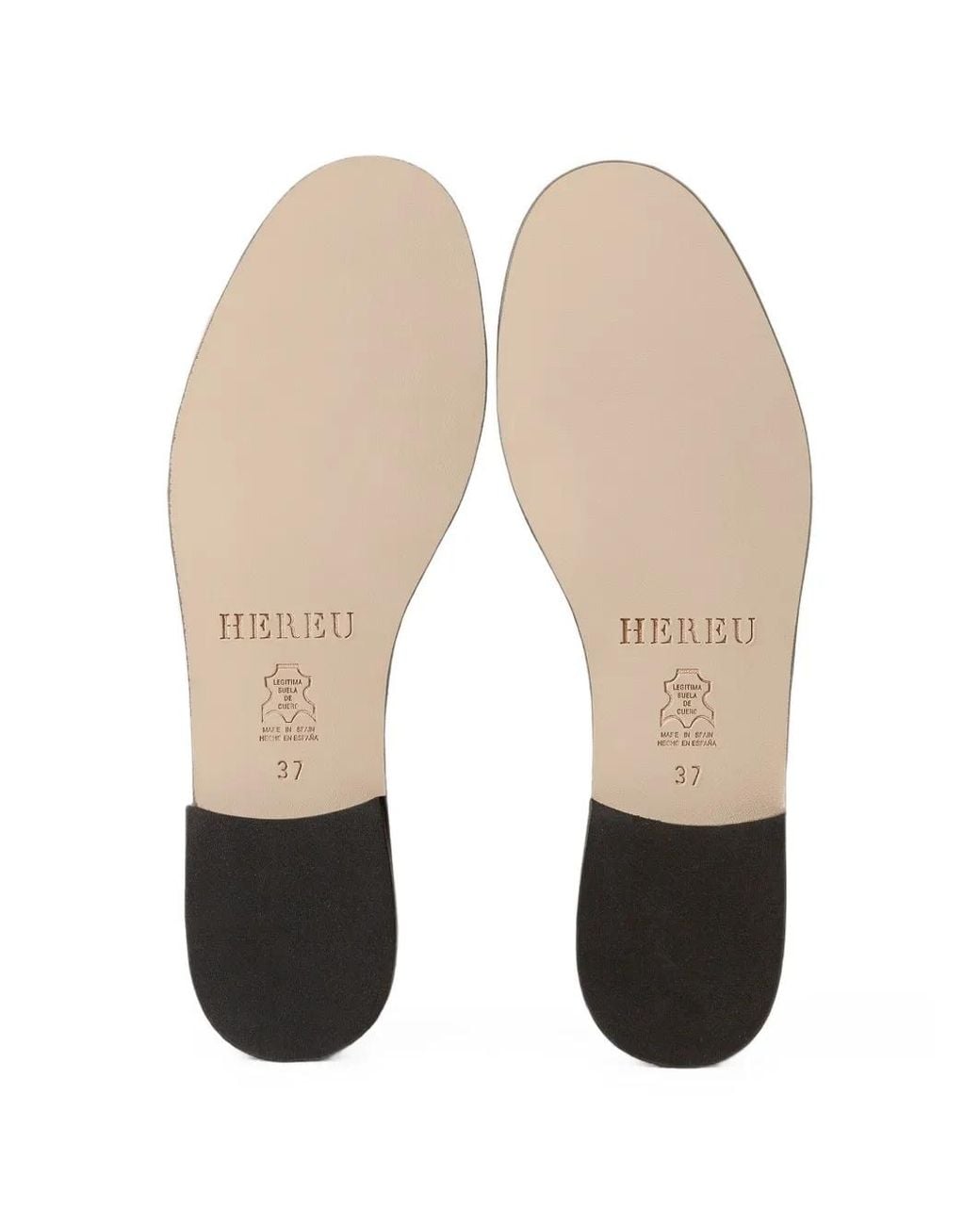 Hereu White Juliol Foulard Deconstructed Loafers