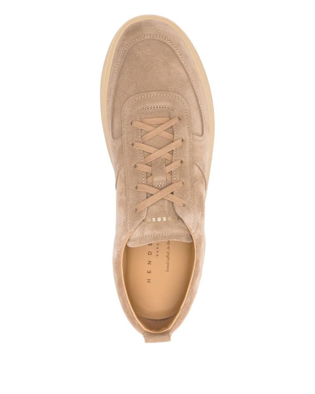 Henderson Natural Lace-Up Sneakers for men