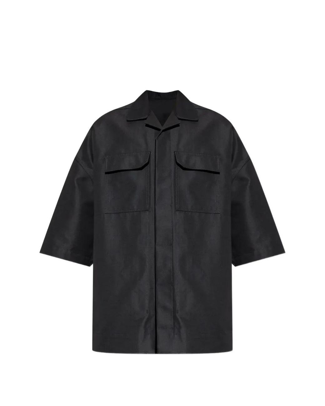 Rick Owens Black Magnum Tommy Shirt for men
