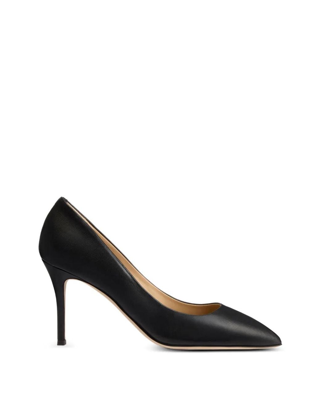 Giuseppe Zanotti Black Lucrezia Leather Pumps