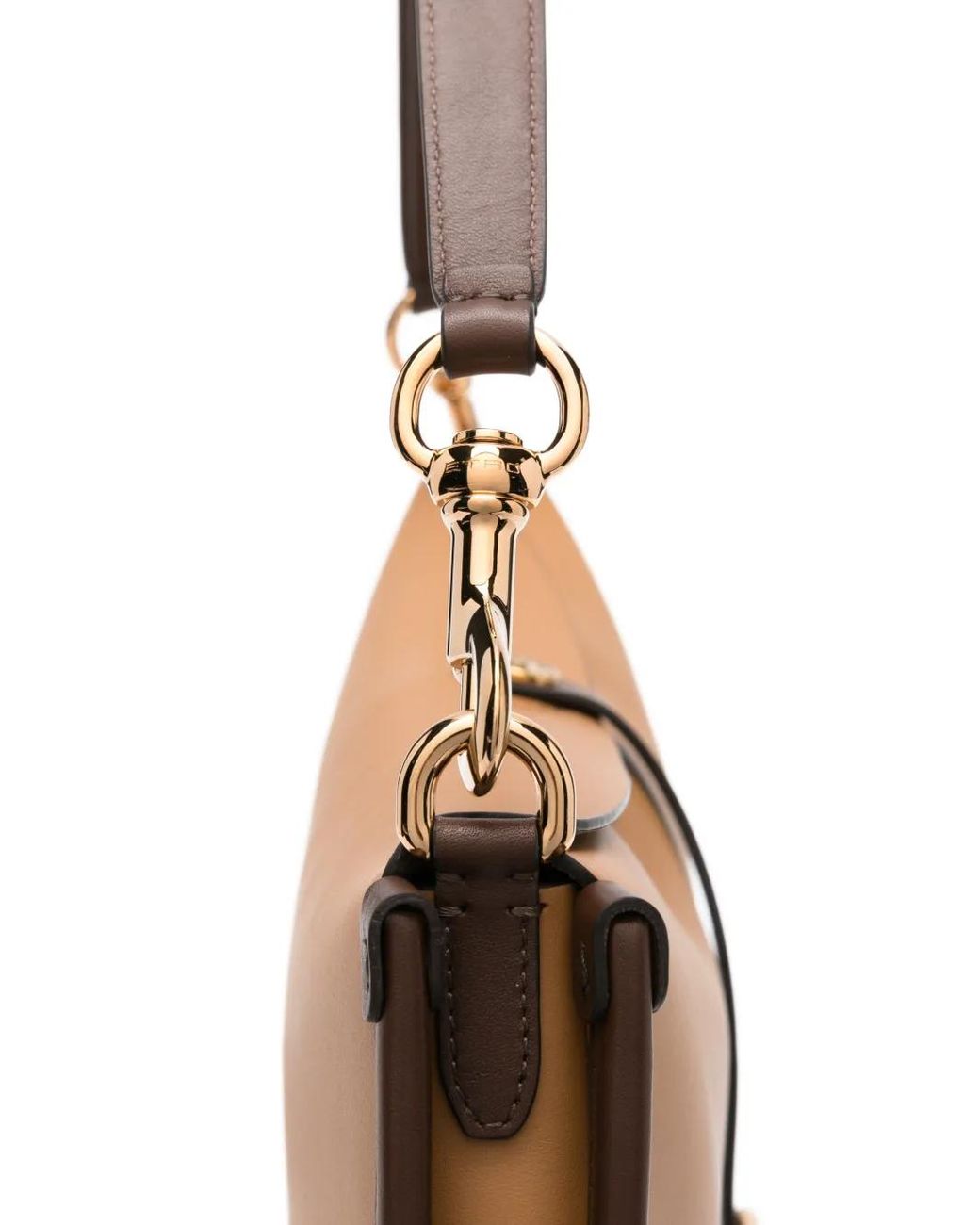 Etro White Sac Cabas En Cuir