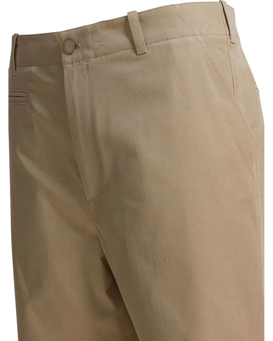 Pantalones chinos de algodón de Givenchy de hombre de color Natural