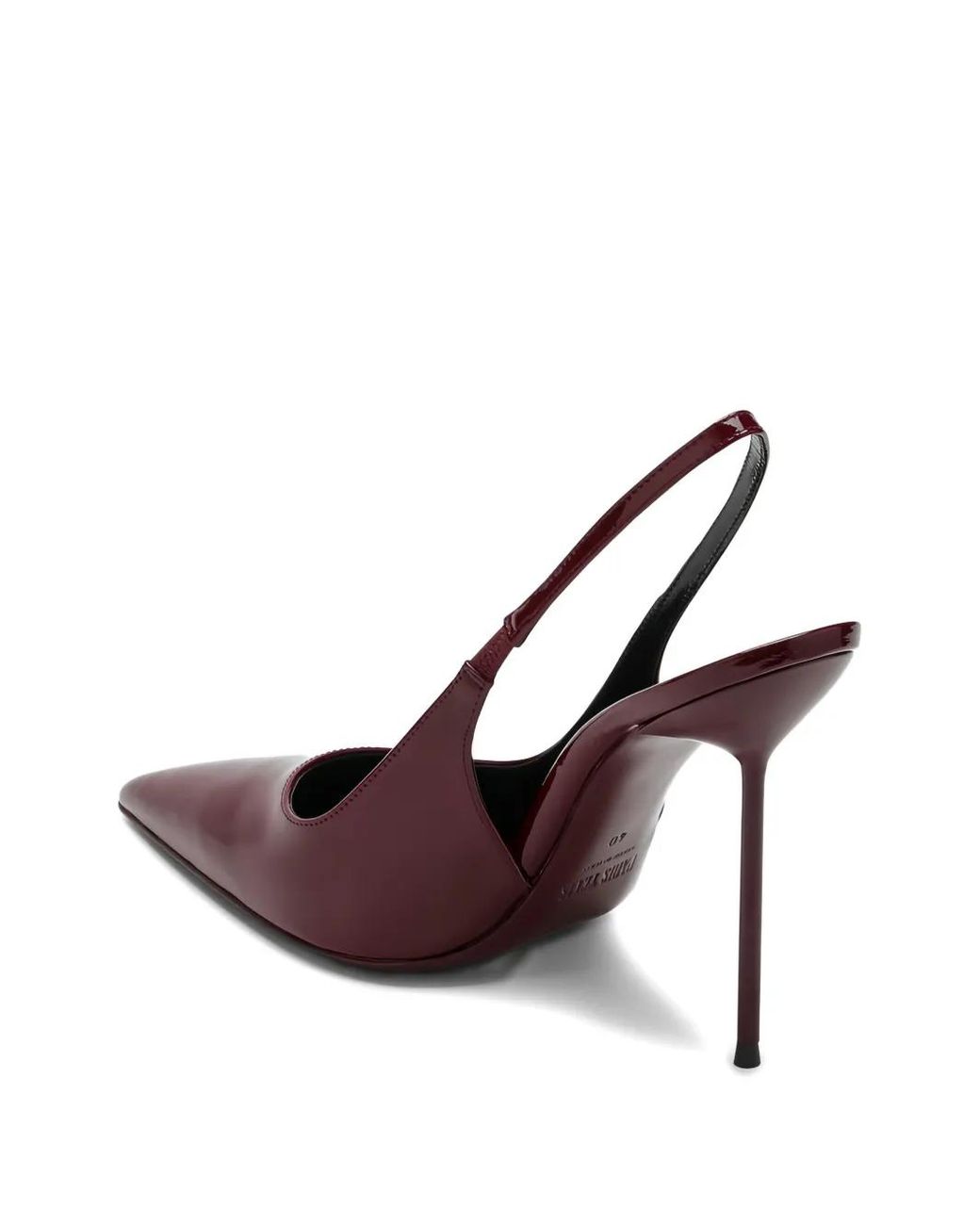 Paris Texas Purple Slingback Pumps