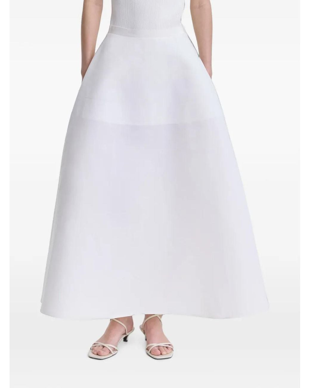 FFORME White Deeta A-Line Skirt