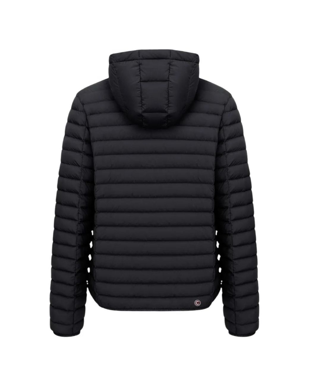 Colmar Black Quilted Hooded Jacket for men