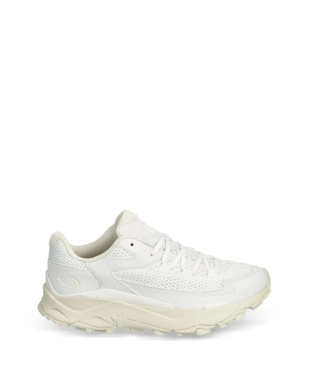 The North Face White Logo Patch Sneakers