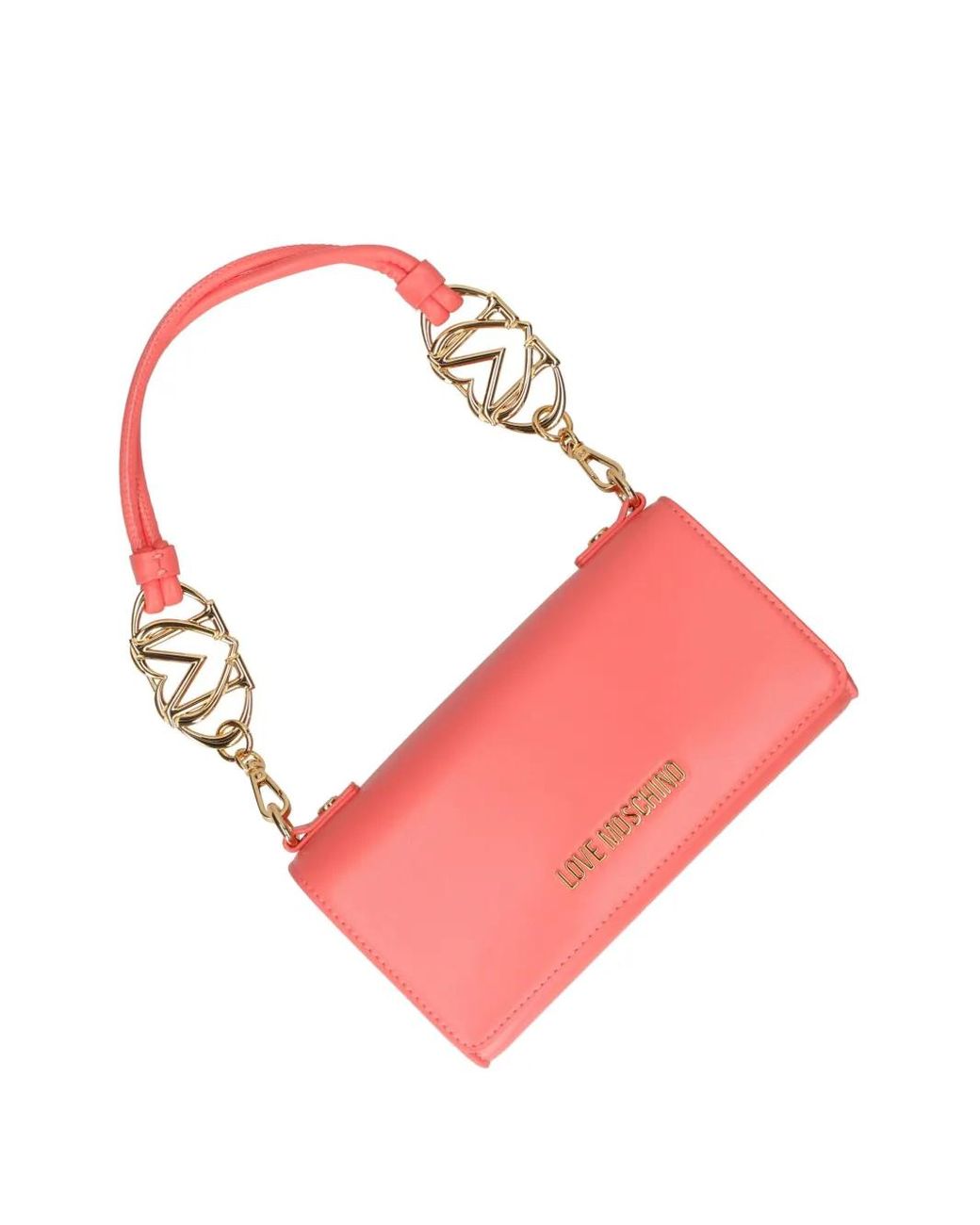 Love Moschino Pink Jewel Shoulder Bag