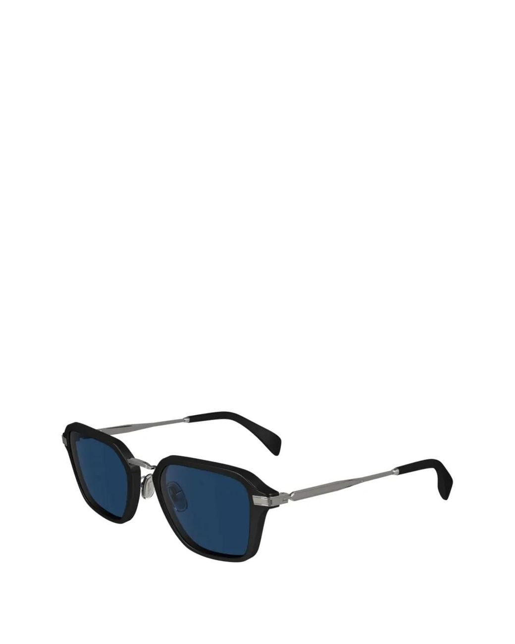 Paul Smith Blue Kean Geometric-Frame Sunglasses for men