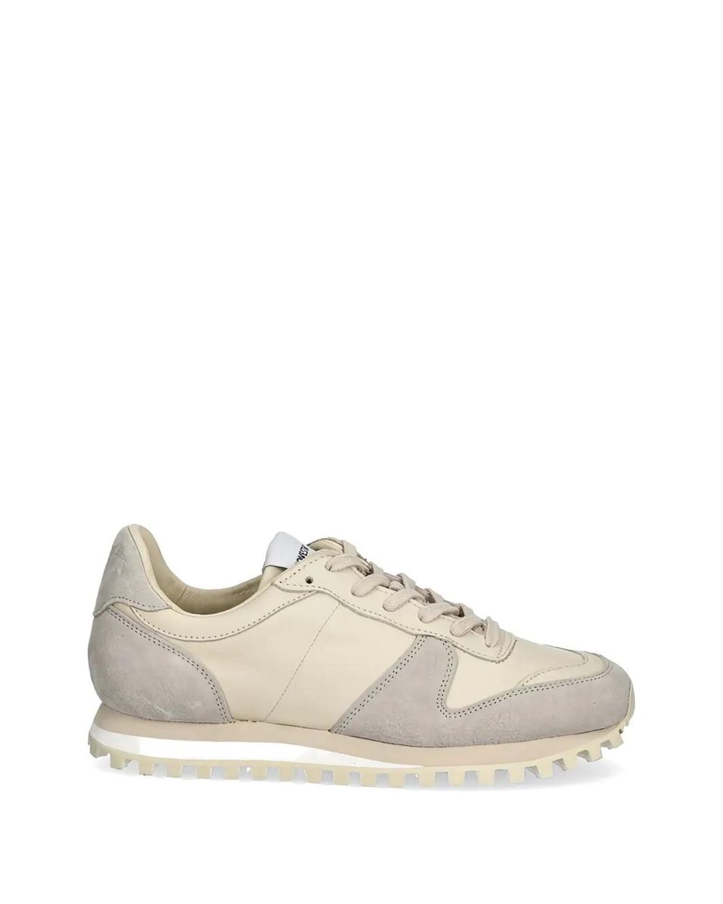 Novesta White Lace-Up Sneakers