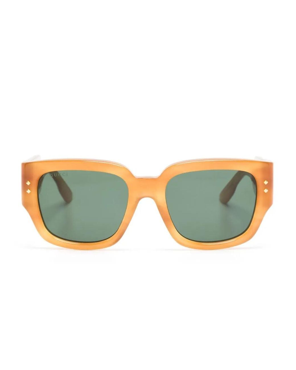 Gucci Blue Gg1261S Square-Frame Sunglasses for men