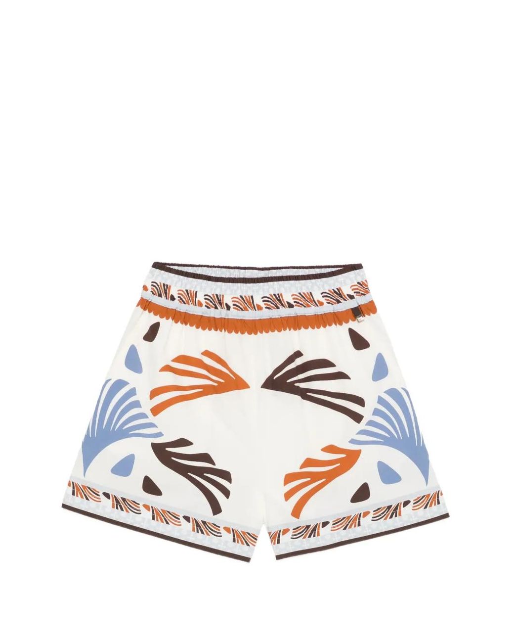 Pantalones Cortos Con Cinturilla Elástica Herno de color White