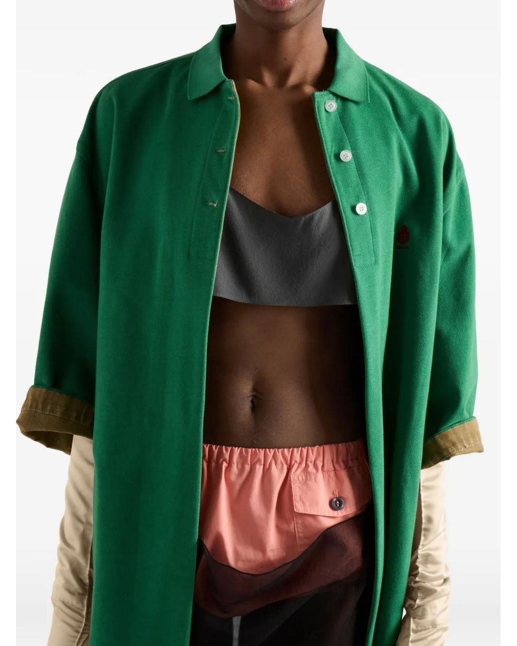 Shorts di Prada in Pink