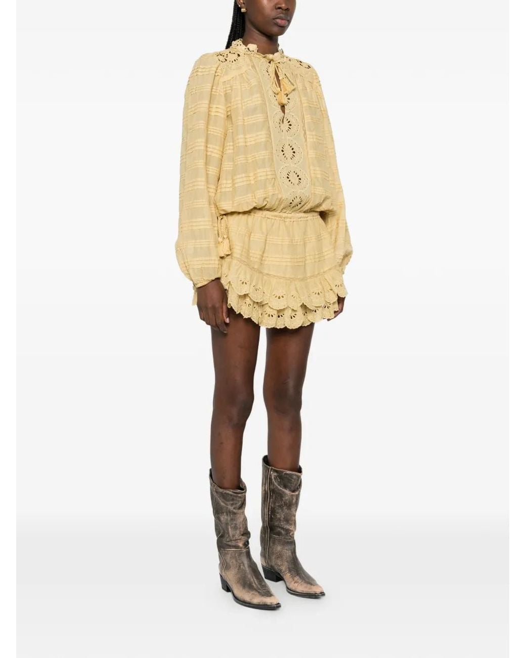 Isabel Marant Natural Light Ochre Cotton Preya