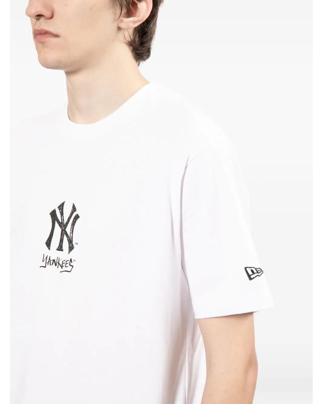 KTZ White Crew Neck T-Shirt for men