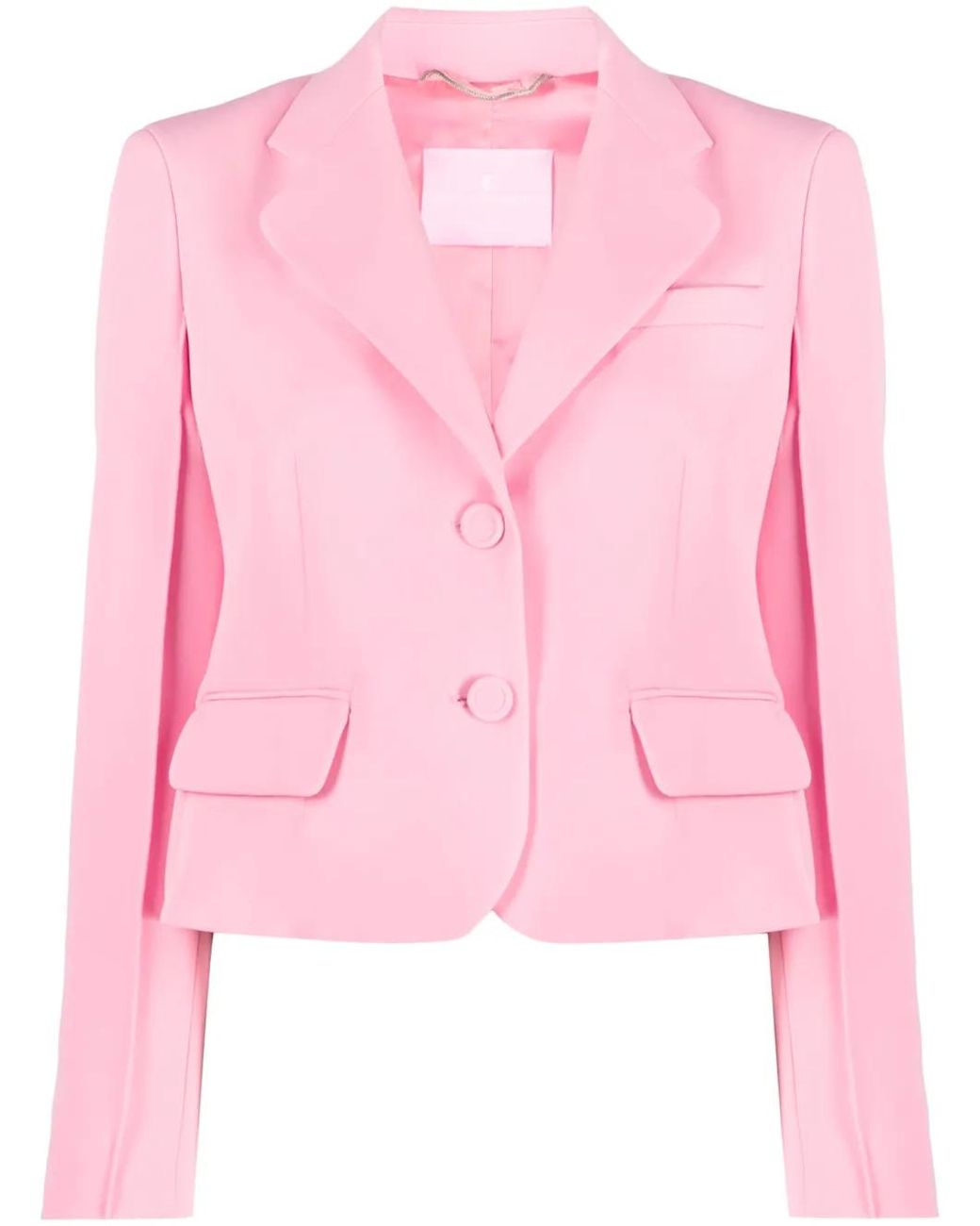 Ermanno Scervino Pink Single-Breasted Blazer