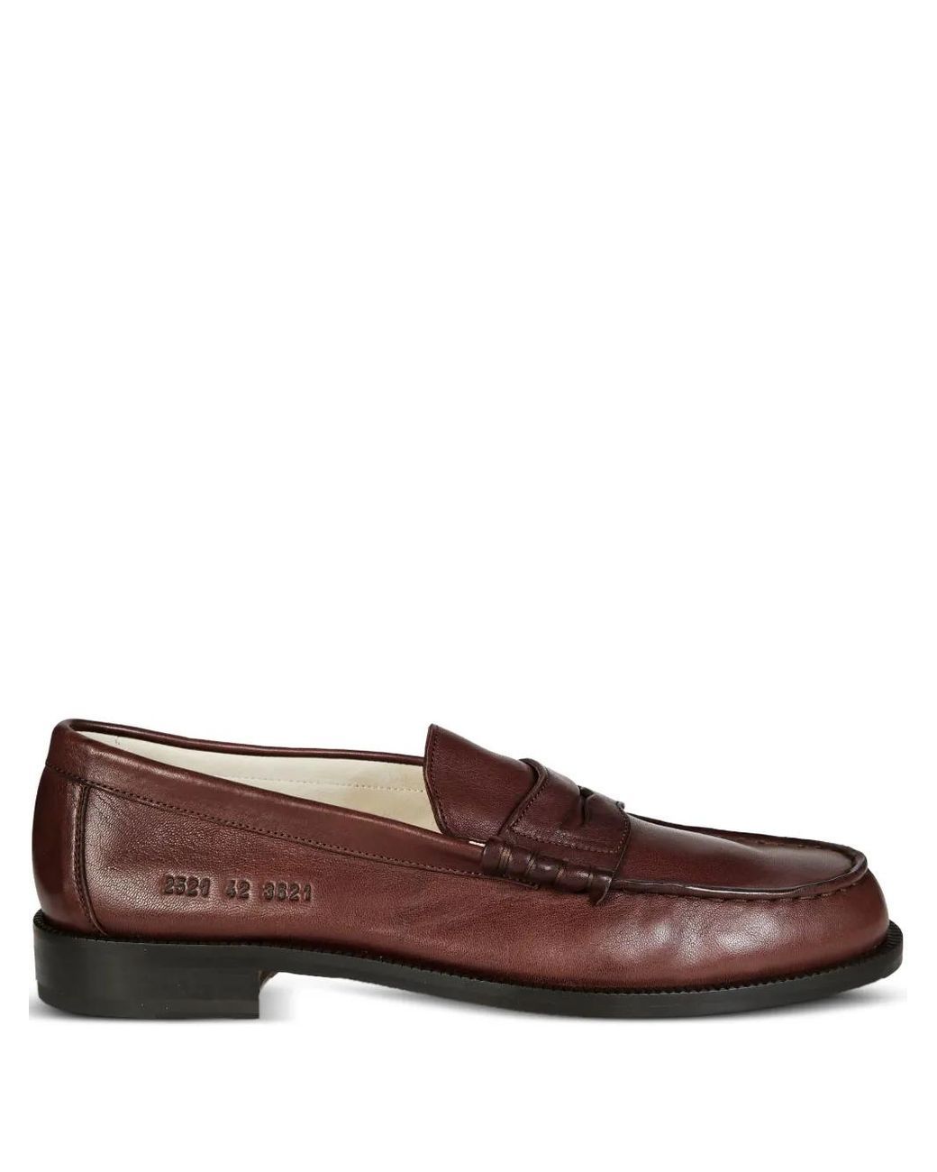 Common Projects Brown Penny-Bar Loafers for men