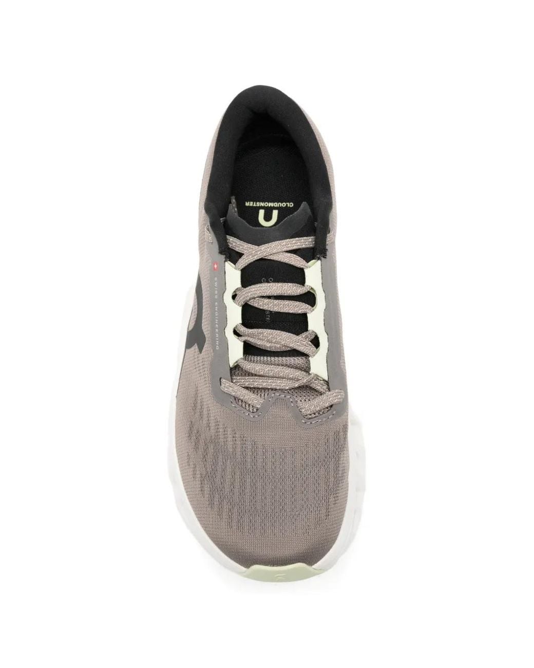 On Shoes White Cloudmster Logo-Print Sneakers
