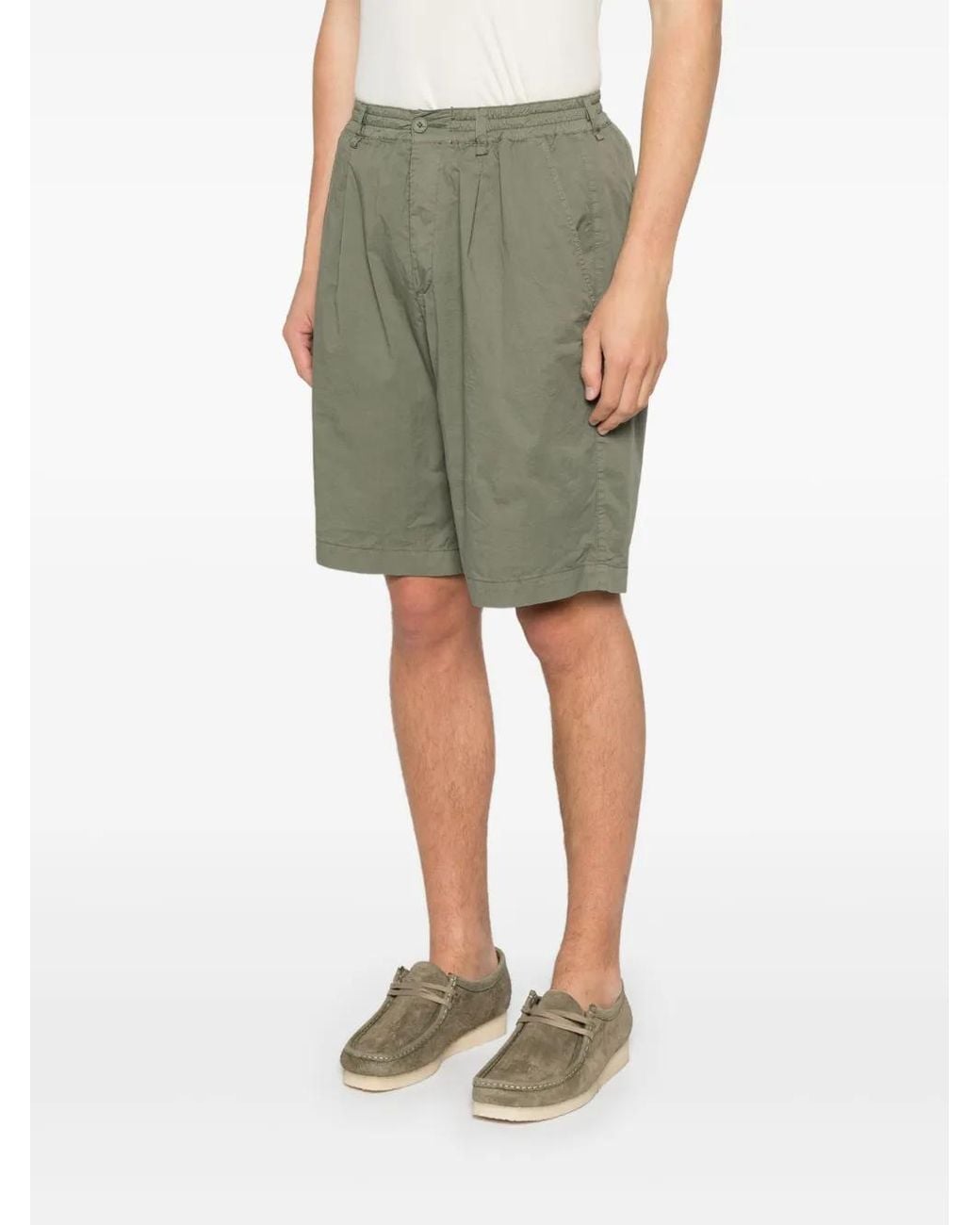 Paura Green Harrison Shorts for men