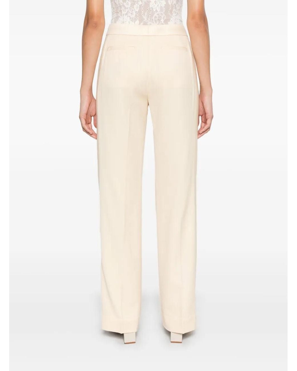 Zimmermann Natural Chic Tailored Pants For