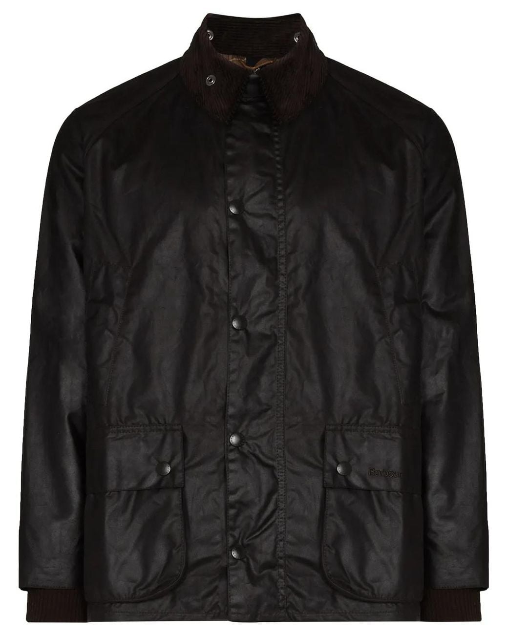 Barbour Black Bedale Wax Jacket