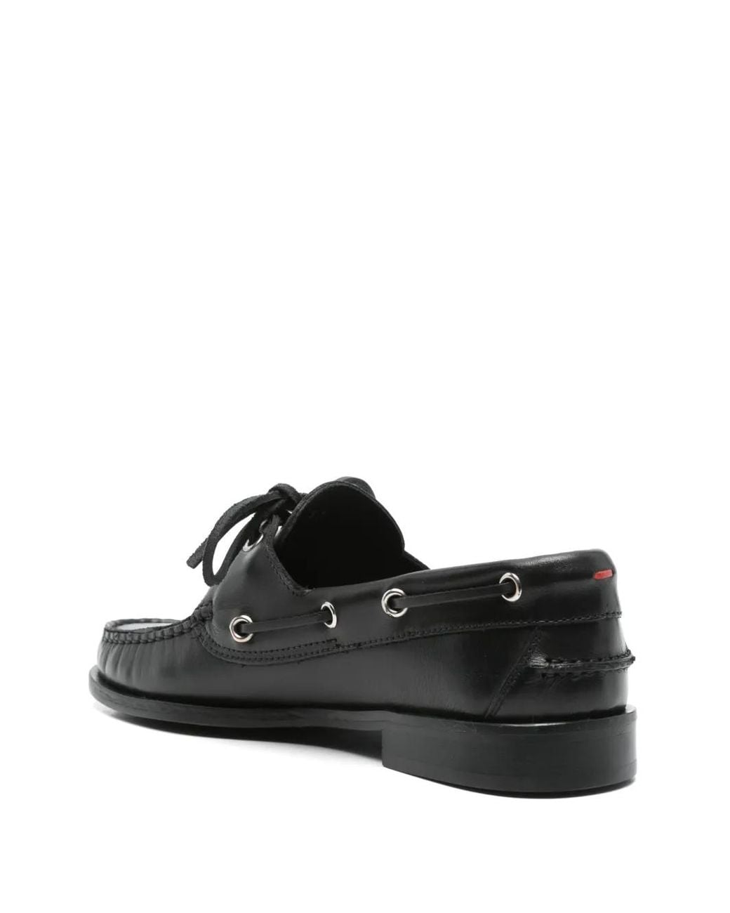 Aeyde Black Harris Loafers
