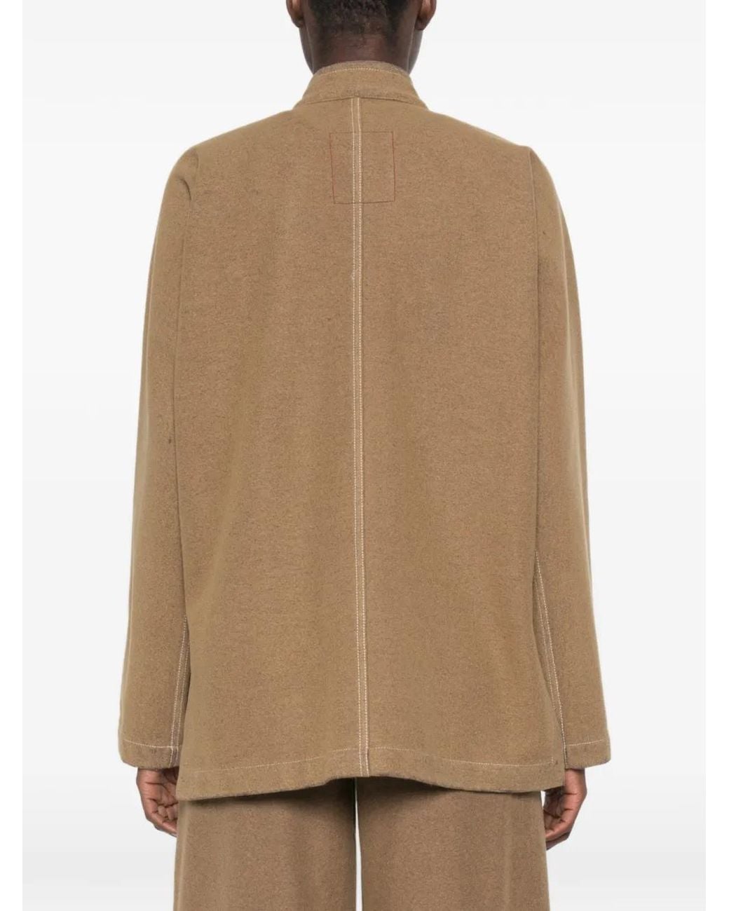Uma Wang Jack Met Kwastjesdetails in het Natural