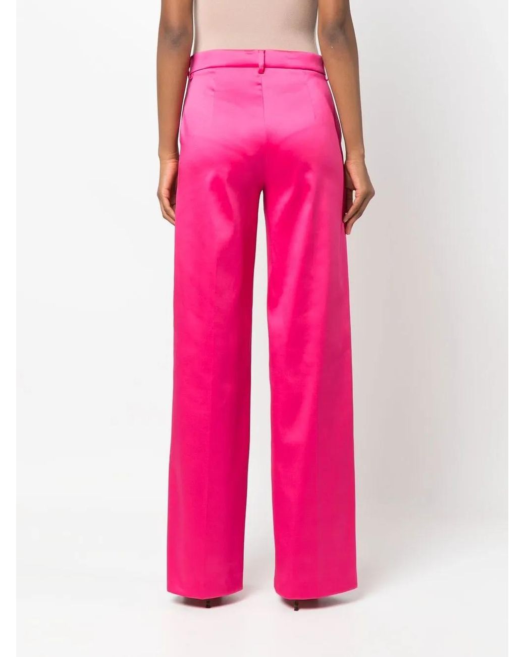 Magda Butrym Flared Pantalon in het Pink