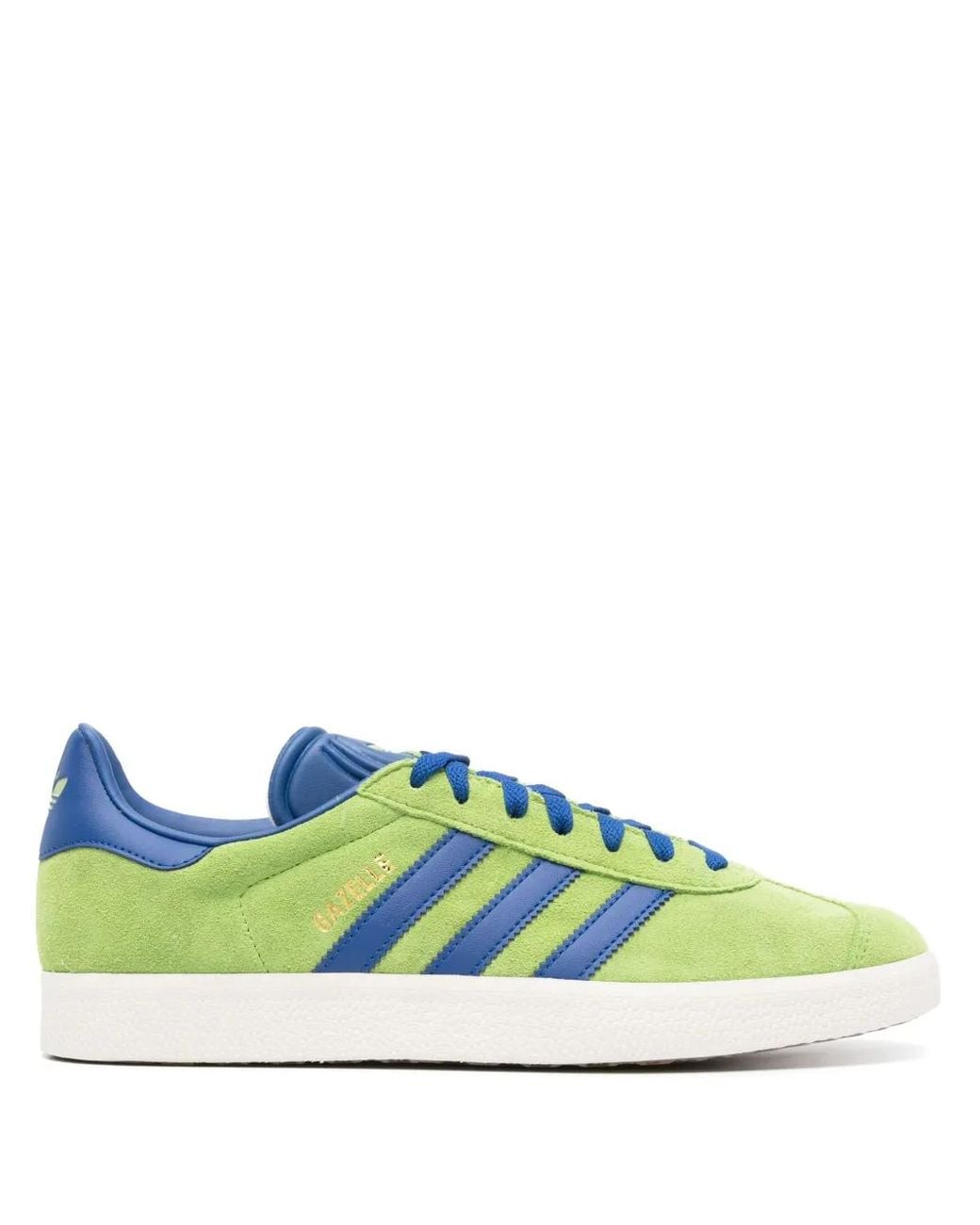 Adidas Blue Gazelle Suede Sneakers for men