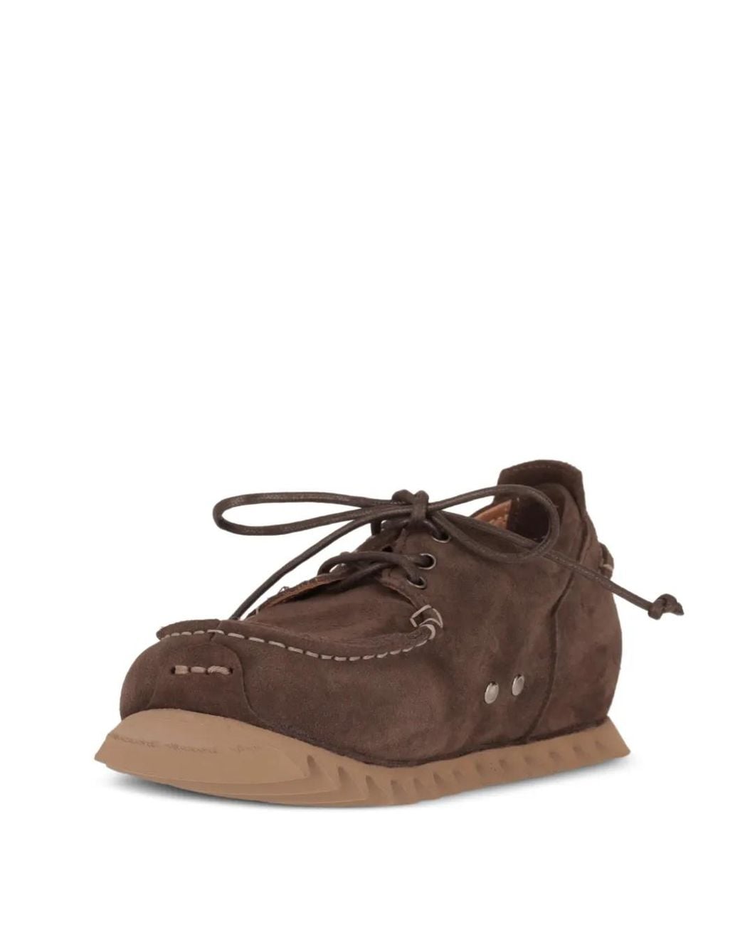 Bekk Brown Mocassins En Daim