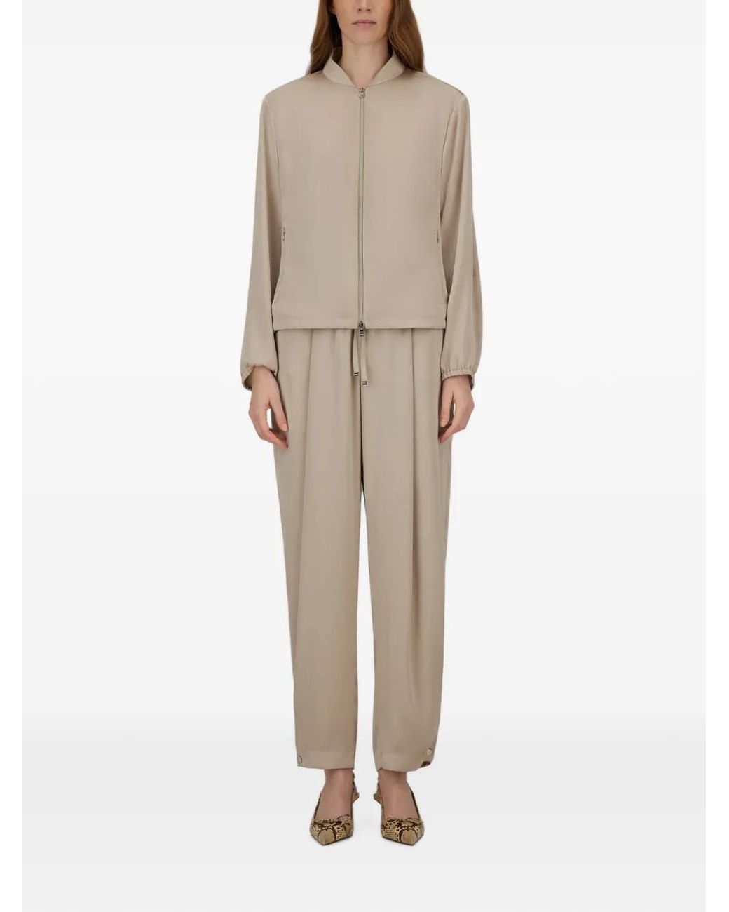 Herno Natural Resort Straight Trousers