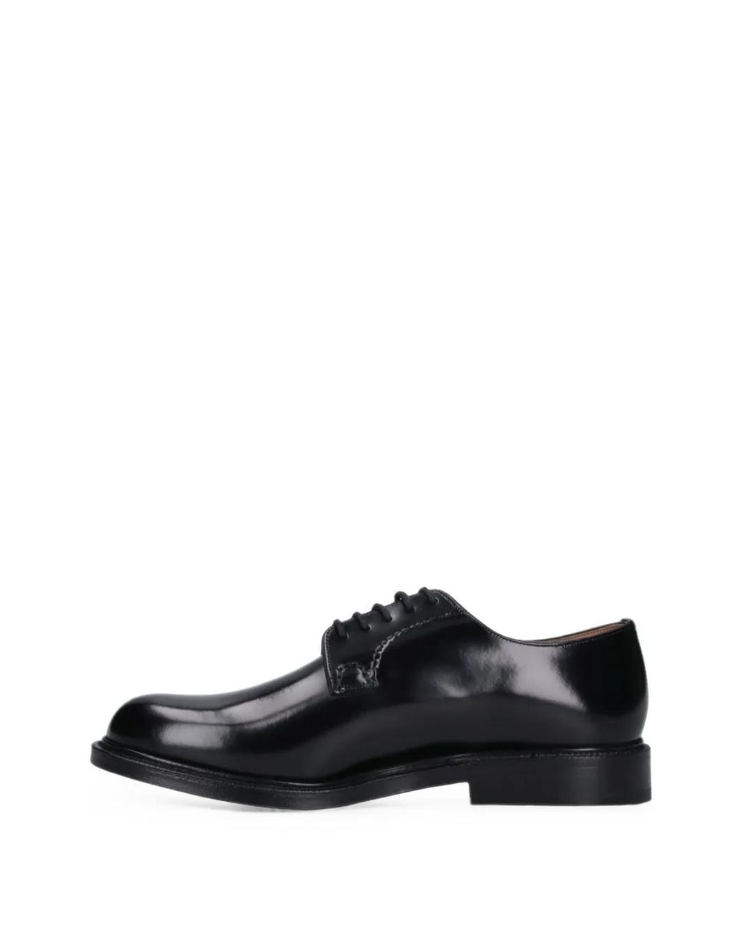 Church's Black Lace-Up Leather Derby Shoes for men