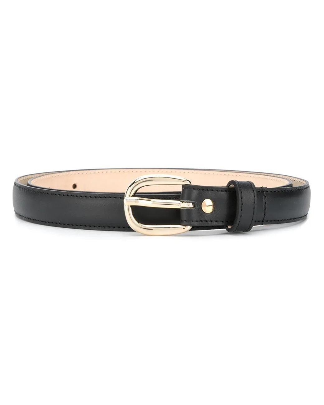 Ceinture En Cuir À Fermeture Boucle A.P.C. en coloris Multicolor
