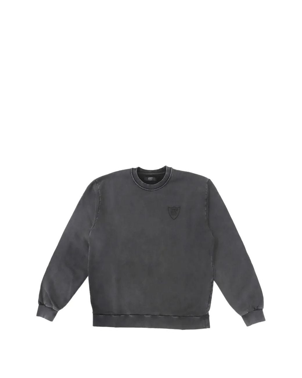 HTC Gray Logo-Print Sweatshirt for men