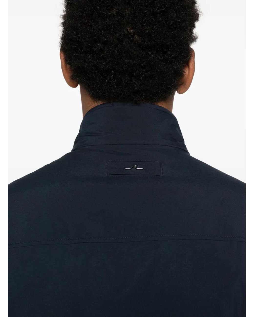 Paul & Shark Blue Padded Jacket for men