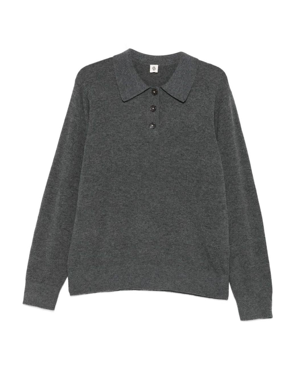Polo Como Con Botones THE GARMENT de color Gray