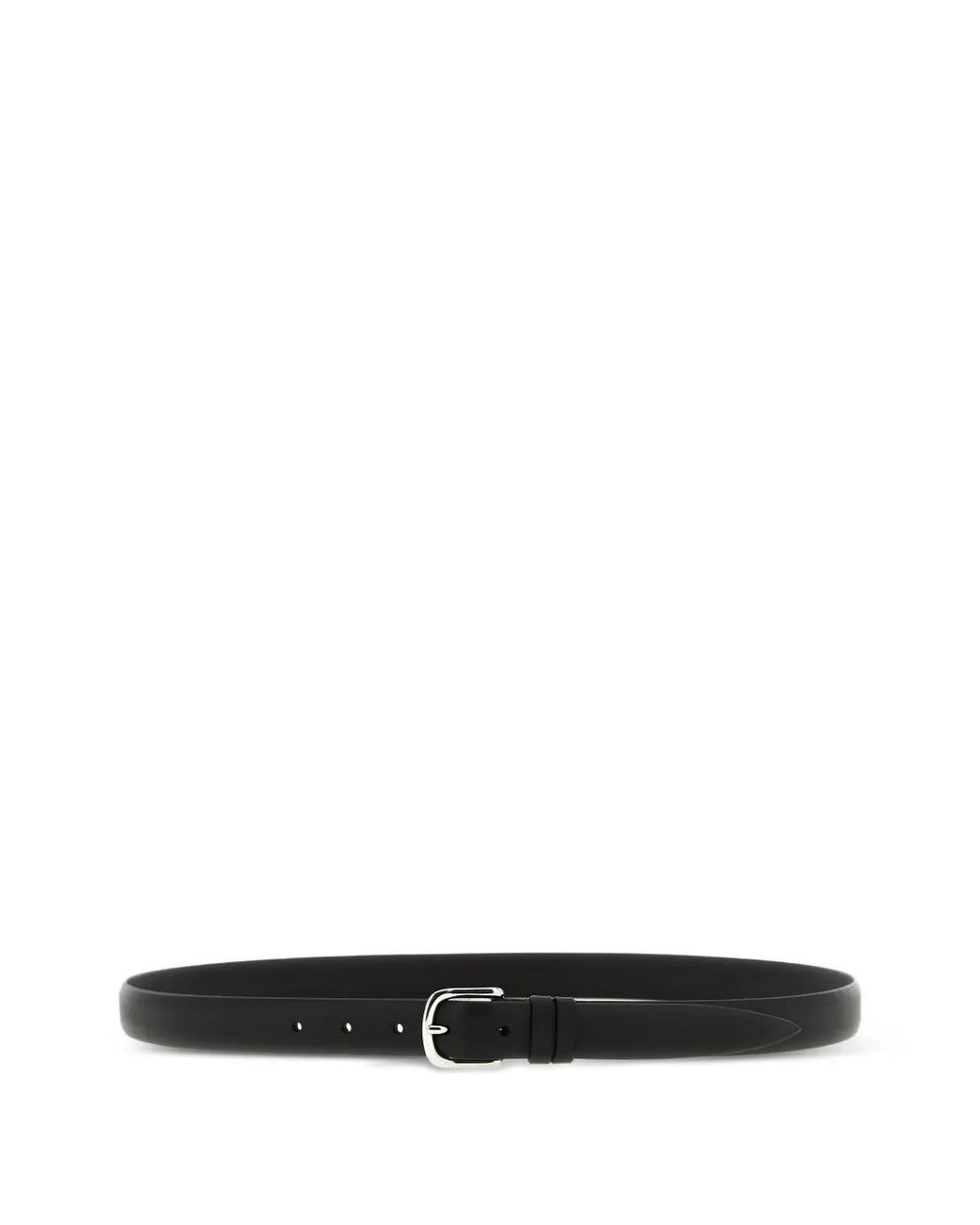 ZERBINI CLAUDIO White Claudio Doormat Leather Belt for men