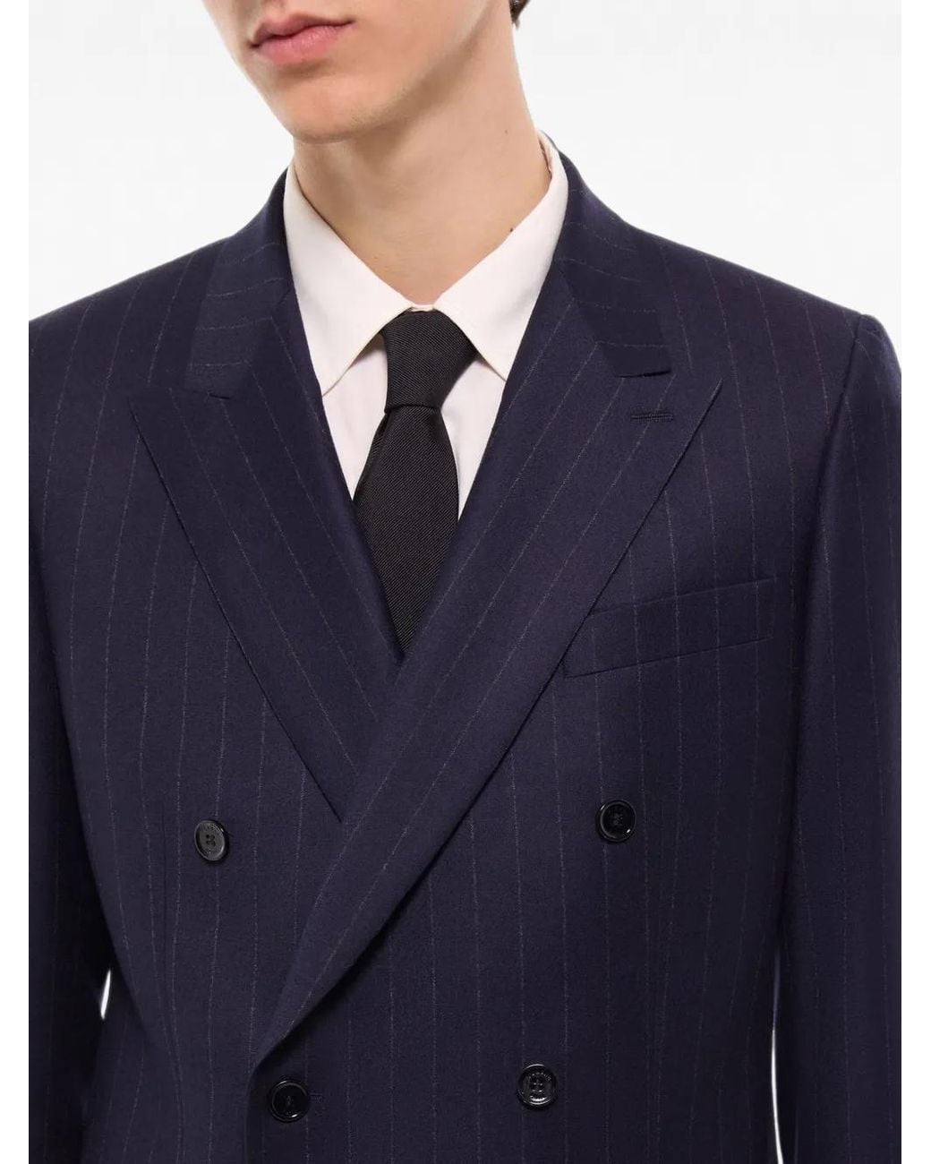 Blazer A Rayas Diplomáticas Fursac de hombre de color Blue