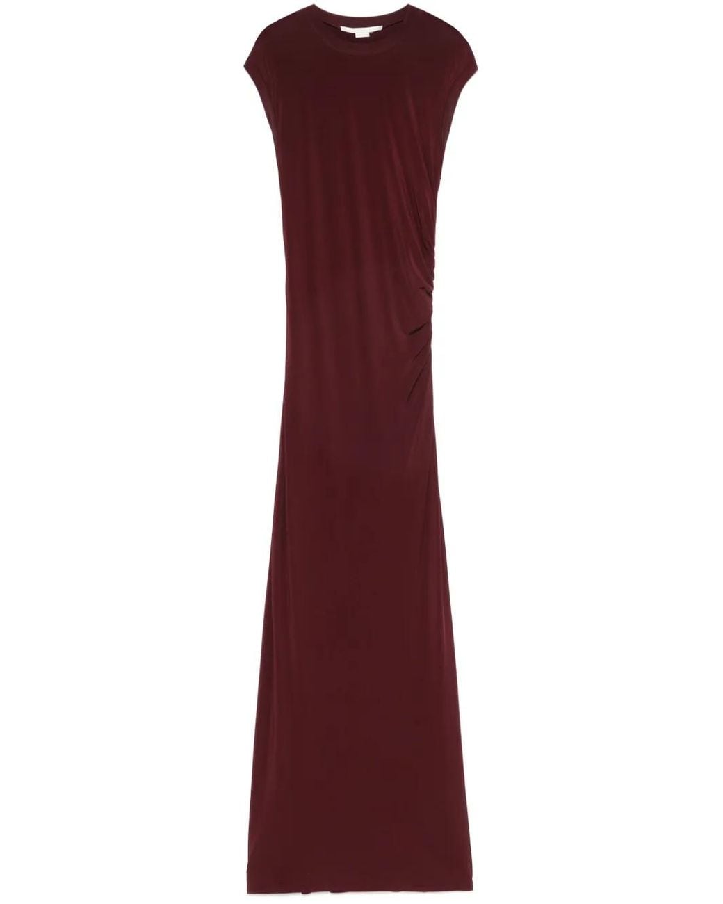 Stella McCartney Purple Sleeveless Maxi Dress